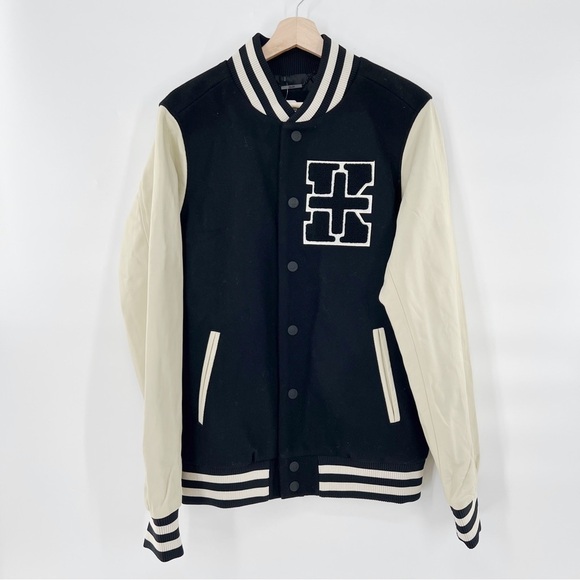 KSUBI king patch letterman varsity jacket - Picture 1 of 5